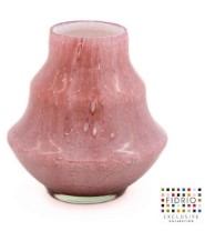 Vase Bella h17 d 15,5 Pink Bubbles